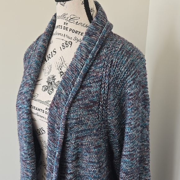 Christopher & Banks Blue Knit Cardigan - Picture 3 of 6